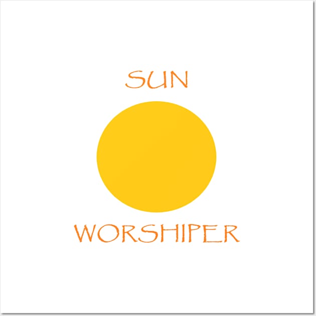 Akhnaten Sun Worshiper Wall Art by The OperaTrash Podcast